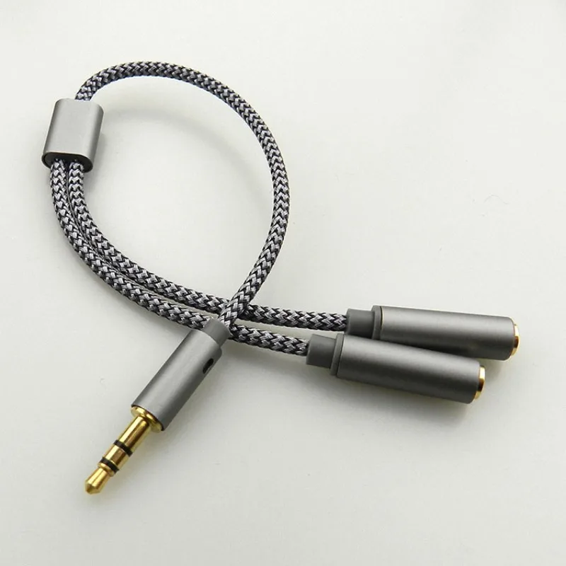 Earphone Splitter Jack - 3.5mm Audio Splitter 1 Male To