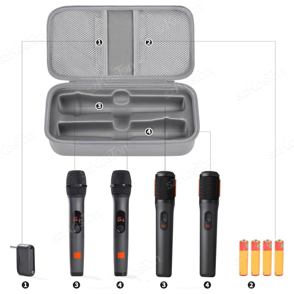 Wireless Microphone Case for J - огляд і ціна Shure Mic Sm58
