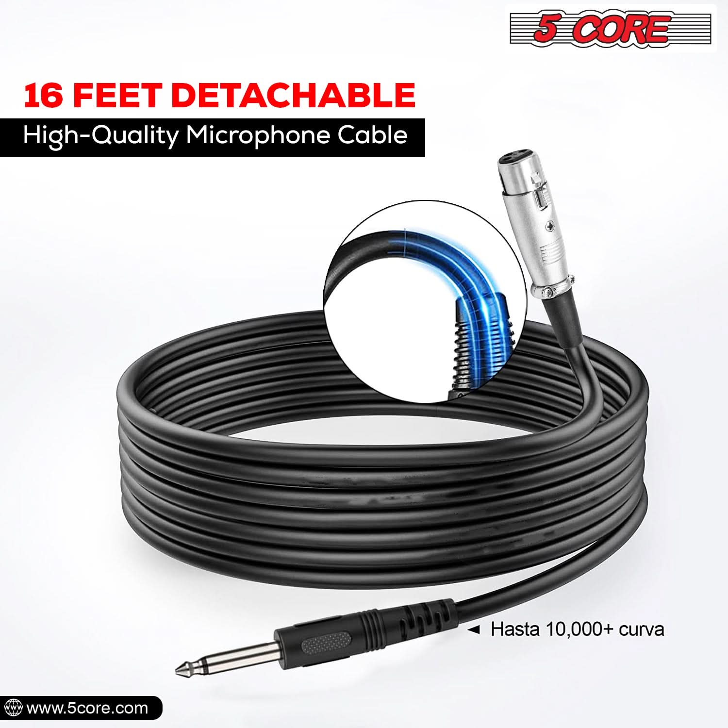 5 Core XLR Microphone Dynamic  - огляд і ціна Shure Mic Sm58