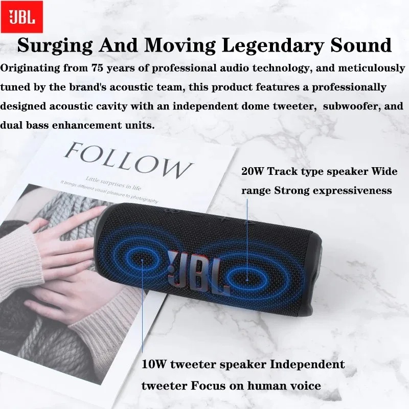 JBL Flip 6 Outdoor Wireless Sp - огляд і ціна Jbl Speaker Flip 6