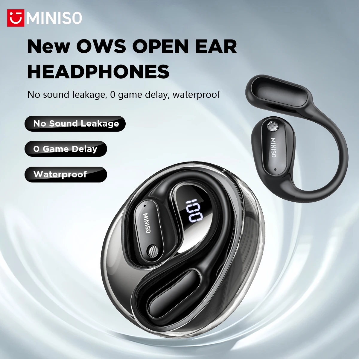 MINISO MS190 Real Time AI Voic - огляд і ціна Bluetooth Headset On Ear