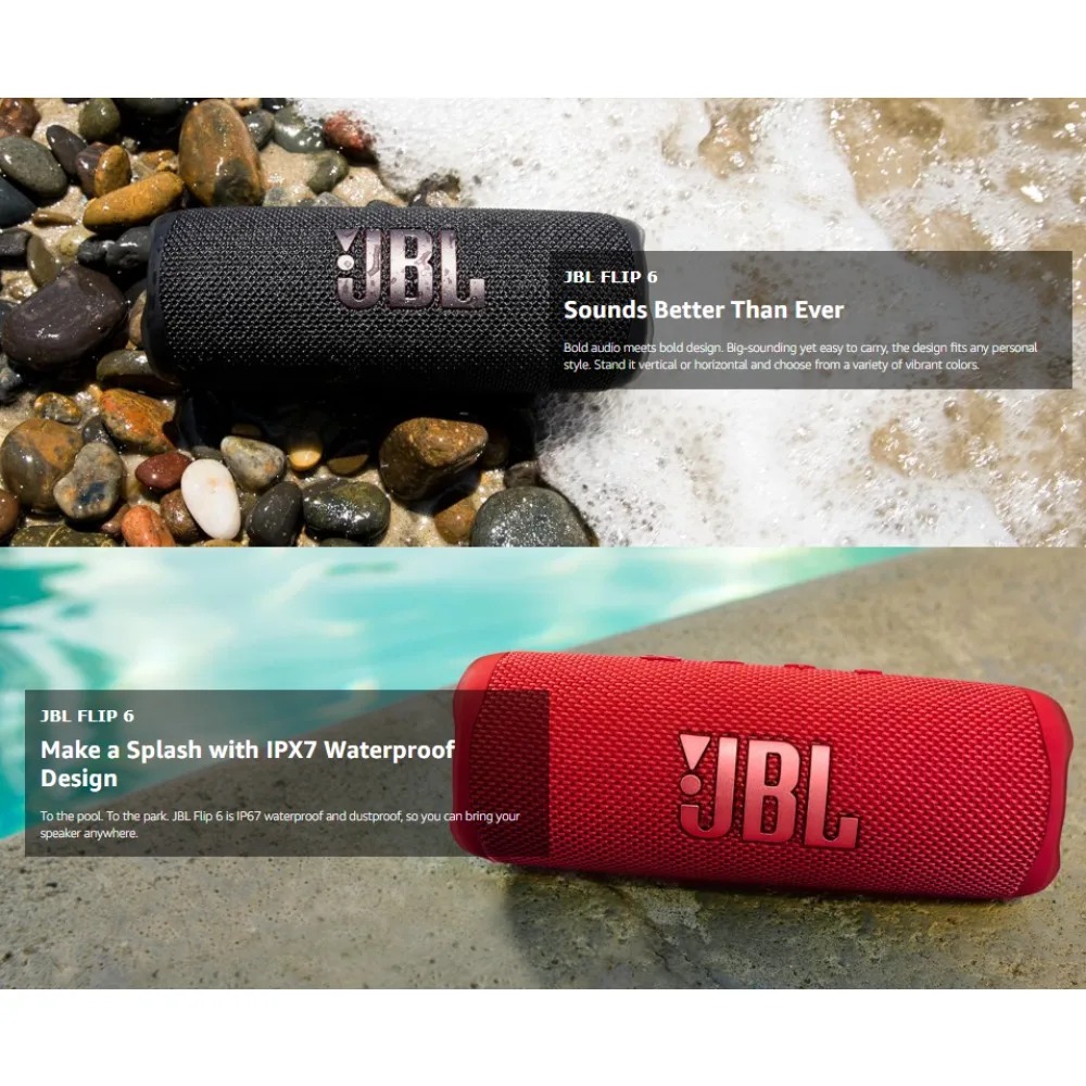 JBL FLIP6 Outdoor Audio Box, P - огляд і ціна Jbl Speaker Flip 6