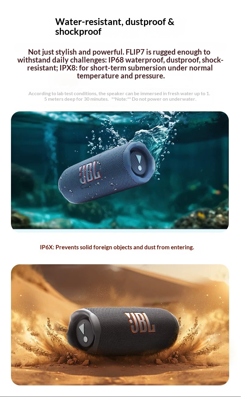 JBL Flip 7 Bluetooth Portable  - огляд і ціна Jbl Speaker Flip 6