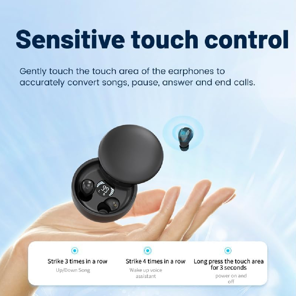 Mini Invisible Earbuds Sleep H - огляд і ціна Wireless Earbuds Tws