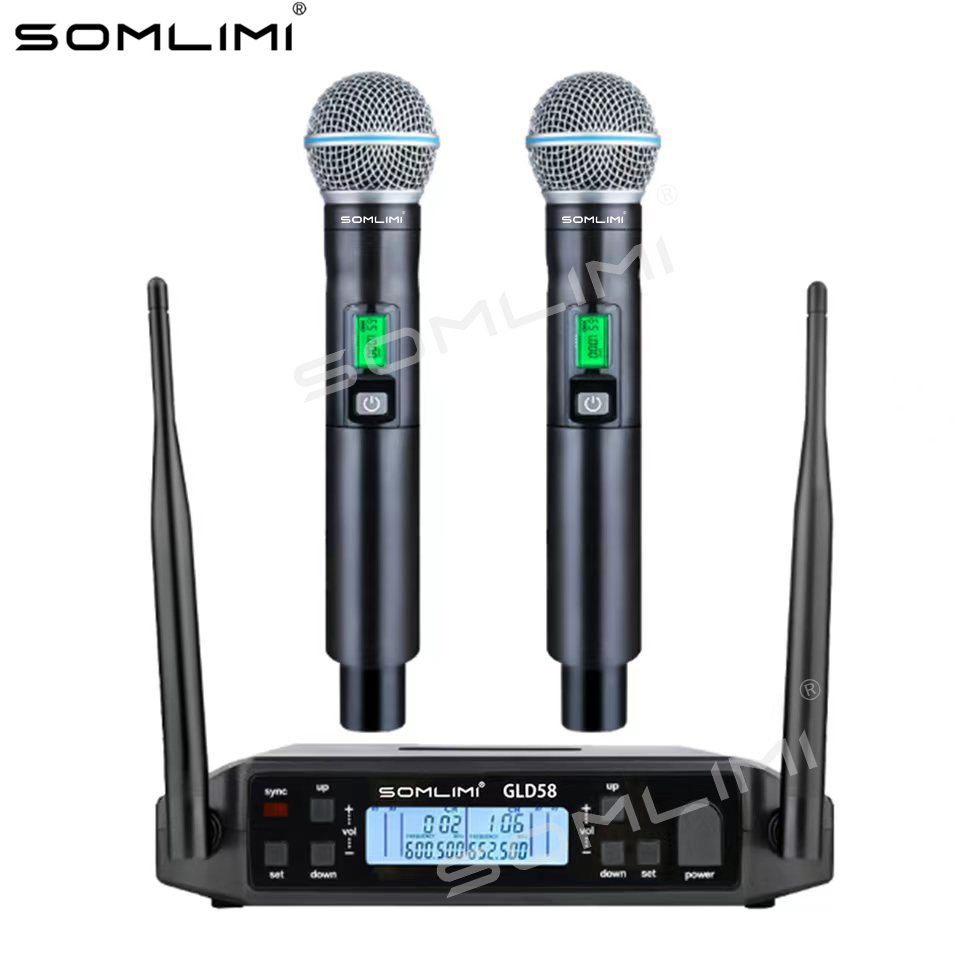 SOMLIMI G24-A58 600MHz Metal H - огляд і ціна Shure Mic Sm58
