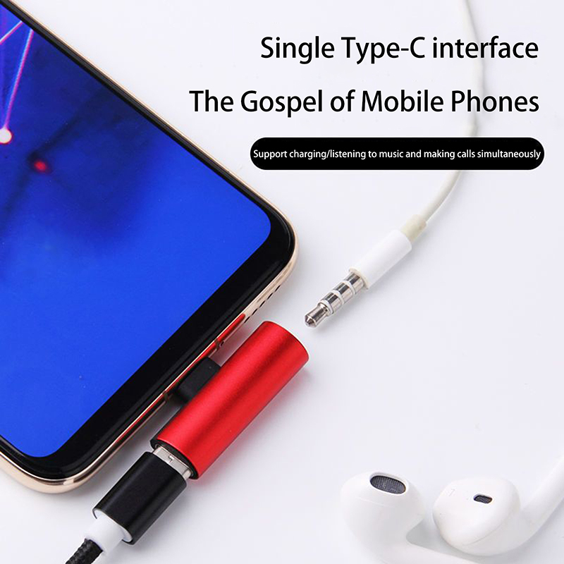 USB Type-C To 3.5 Mm Headphone - огляд і ціна Earphone Splitter Jack