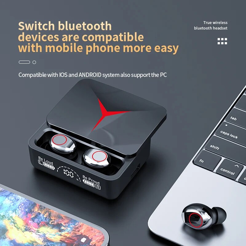 TWS M90 Pro Wireless Headphone - огляд і ціна Wireless Earbuds Tws