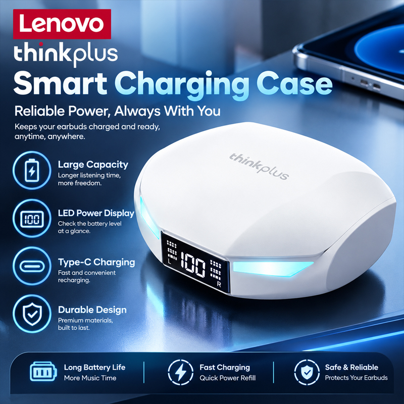 Choice Lenovo XT53 Wireless Bl - огляд і ціна Wireless Earbuds Tws