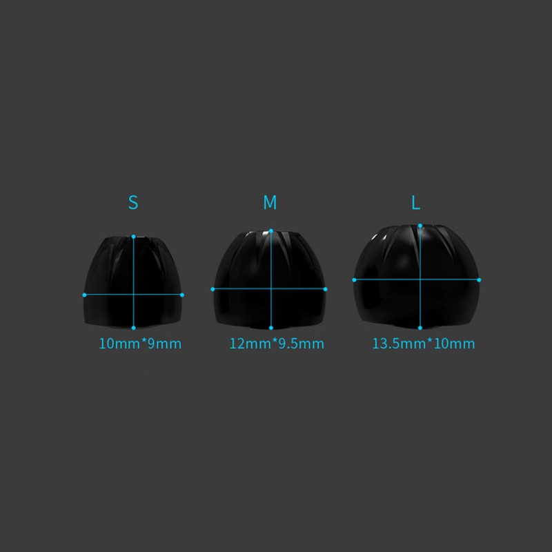 3Pairs In-Ear Earcaps For KZ E - огляд і ціна Earphone Foam Tip