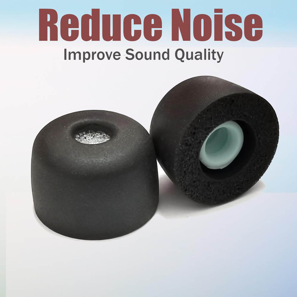 6PCS  Memory Foam Ear Tips Cus - огляд і ціна Earphone Foam Tip